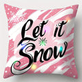 Axyaa LED Light Luminous Pillowcase with Cute Christmas Cartoon Design