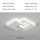 Axyaa LED Ceiling Lights Acrylic Minimalism Indoor Lighting for Living Room & Bedroom