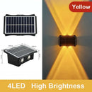 Axyaa Outdoor Solar Wall Lamp - Waterproof Up/Down Light for Porch, Balcony, Garden
