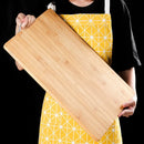 Axya Bamboo Cutting Board Rectangular Non-slip Durable Kitchen Tool