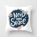 Axyaa Astronaut Theme Polyester Pillowcase Sofa Chair Cover 45x45cm