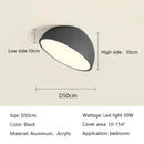 Axyaa LED Semicircular Ceiling Lights for Balcony Bedroom Entrance Creative Lighting Fixtures