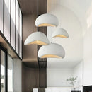 Axyaa Nordic White Pendant Chandelier for Living Room Bedroom Dining Kitchen Island