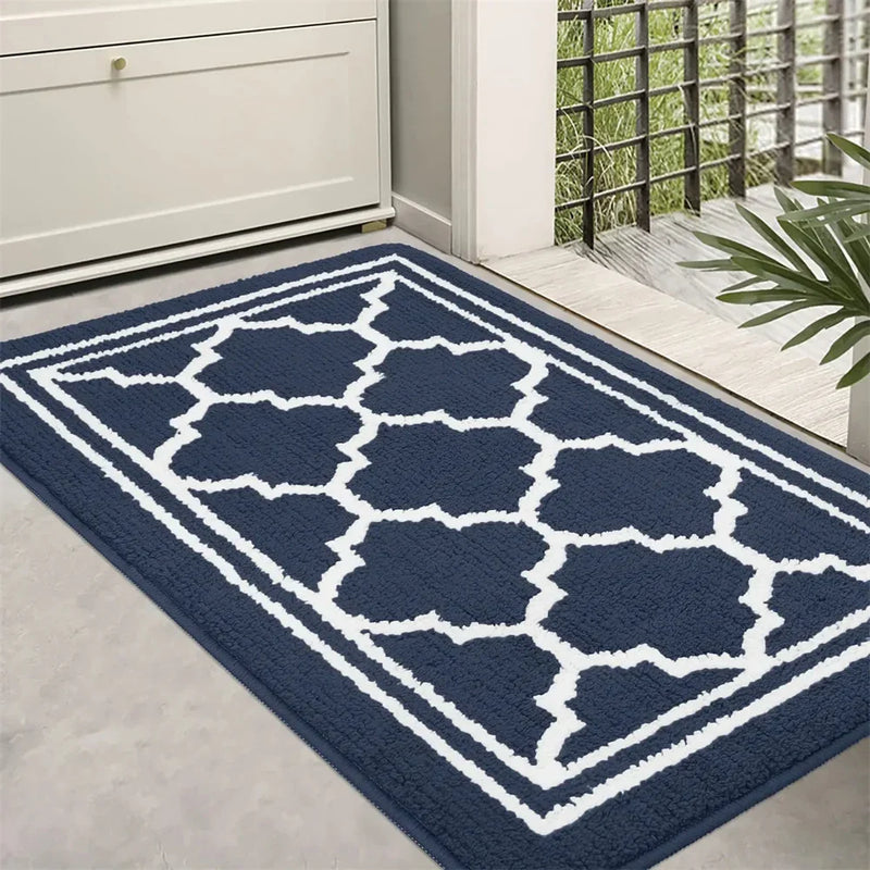 Axyaa Soft Kitchen Rug Non-Slip Entrance Doormat Absorbent Outdoor Mat