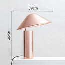 Axyaa LED Table Lamp: Minimalist Black Nordic Design for Bedroom Study Desk