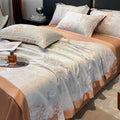 Axyaa Luxury Floral Summer Blanket: Soft, Skin-Friendly, Airy Comforter