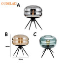 Axyaa Glass Table Lamp | Creative Art Shelf Desk Lamp