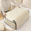 Axyaa Non-Woven Quilted Clothes Storage Bag - Large Capacity Closet Organizer