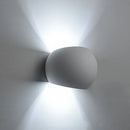 Axyaa Gypsum Wall Light: Modern LED Sconces for Bedroom, Living Room Illumination