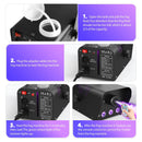 Axyaa 500W RGB LED Fog Machine for Stage Disco Party Wedding Club