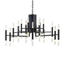 Axyaa Nordic Metal Chandelier for Modern Living Room, Dining Room, and Bedroom