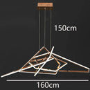 Axyaa LED Chandeliers Pendant Light Lamps for Living Room Modern Home Decor