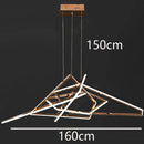 Axyaa Modern LED Chandeliers for Home Living and Dining Room Lighting