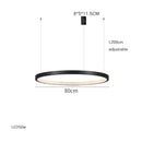 Axyaa Circular Pendant Light: Italian Living Room, Nordic Restaurant Style