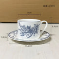 Axyaa Gold-plated Face Animal Ceramic Coffee Cup | Fine Bone Teacup | Home Decor & Gift