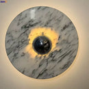 Axyaa Marble LED Wall Light: Modern Nordic Bedroom Lamp for Living Room & Bathroom