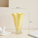 Cabbage Shape Vase for Roses and Lilies - Axyaa Home Decor Ornament