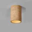 Axyaa Red Cement Downlight: Nordic Grey Led Ceiling Spotlight for Bedroom