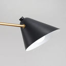 Axyaa Minimalist Cone Shade Chandelier for Living Room and Dining Room