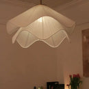Axyaa Fabric Petal Chandelier - Modern Ceiling Lights for Home Decor, Bedroom, Living Room