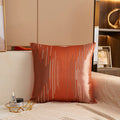 Axyaa Geometric Jacquard Square Cushion Cover 45x45 Polyester Throw Pillowcase