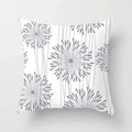 Axyaa Geometric Rose Dandelion Pattern Decorative Pillow Cover