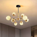 Axyaa Modern Ceiling Chandelier | Dining Room Pendant Light Fixture | Indoor Living Room Lighting