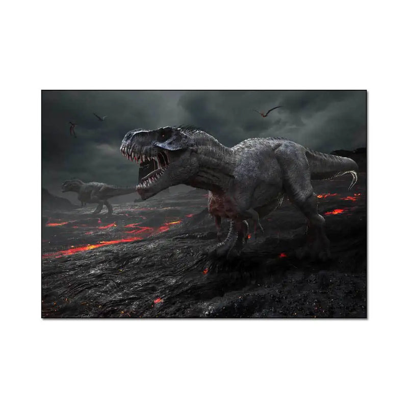 Axyaa Dinosaur Fossil 3D Floor Mat: Premium Design for Living Room & Children's Bedroom