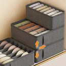 Axyaa Clothing Drawer Organizer Set for Underwear, Socks, Bras & More