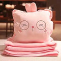 Axyaa Cute Office Nap Pillow God Warm Hands Cover Sleep Cushion