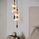 Axyaa Vintage Copper Pendant Light for Bedroom, Dining Room, Entryway & Study
