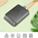 Axyaa Nonstick Tamagoyaki Pan: Rectangular Japanese Omelette Egg Roll Pan with Detachable Handle