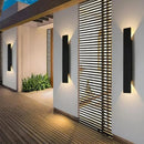 Axyaa Aluminum LED Wall Lamp, Modern Indoor Bedside & Corridor Lighting, Minimalist Decor