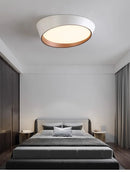 Axyaa Nordic Minimalist LED Ceiling Lamp with Dimmable Remote Control