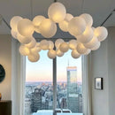 Axyaa Nordic Acrylic Ball Chandelier - Dining Room Pendant Lighting
