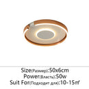 Axyaa Rose Gold LED Ceiling Light for Home Lighting in Living Room, Bedroom, Study Room