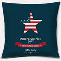 Axyaa LOVE USA Square Pillowcase for Home Decor