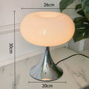Axyaa Green Apple Glass Table Lamp LED Light for Home Decor & Study