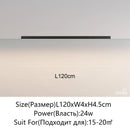 Axyaa LED Strip Ceiling Lights for Modern Living Room Kitchen Office Corridor Lighting