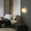 Axyaa Marble Ball Wall Lamp G9 Bulb 12/15cm LED Indoor Light Home Decor