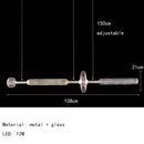 Axyaa Nordic Luxury Art Glass Chandelier for Home Decor Lighting