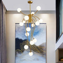 Axyaa Magic Bean LED Chandelier for Stylish Lighting Decor