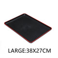 Axyaa Black Wood Grain Rectangular Tray for Kitchen Tableware and Cup Storage