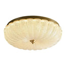 Axyaa Crystal Sand LED Ceiling Light for Home, Modern Acrylic Lampshade, Bright Room Lighting