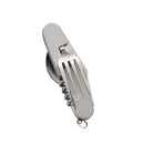 Axyaa 4-in-1 Stainless Steel Camping Utensils Set