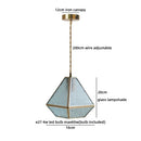 Axyaa Black Walnut LED Pendant Lamp GU10 Round Children's Bedroom Decoration Hanging Lights