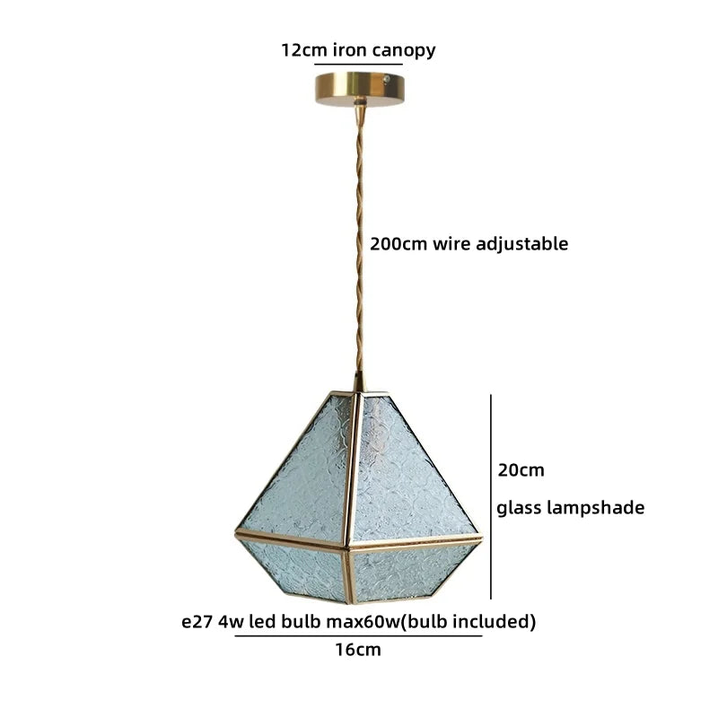 Axyaa Ceramic Shade LED Pendant Light - Japanese Style Bedroom Loft Fixture