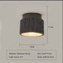 Axyaa Antique Style Entrance Ceiling Light for Corridor, Balcony, Foyer in Japanese Yellow Stone