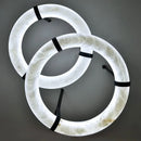 Axyaa LED Resin Pendant Light for Modern Luxury Living Spaces