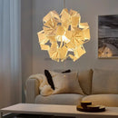 Axyaa Luxe Bauhinia Flower Chandelier: Decorative LED Lighting Fixture for Bedrooms & Clothing Stores